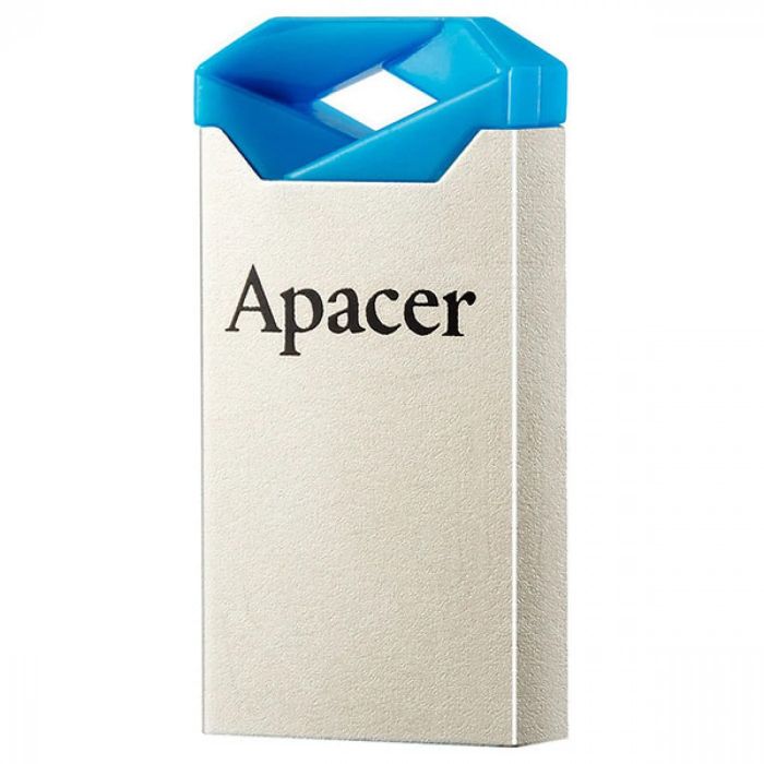 Флеш-накопичувач USB 64GB Apacer AH111 Silver/Blue (AP64GAH111U-1)