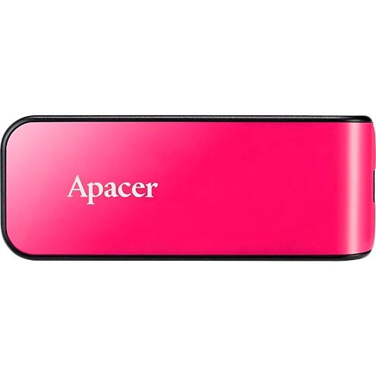 Флеш-накопичувач USB 64GB Apacer AH334 Pink (AP64GAH334P-1)