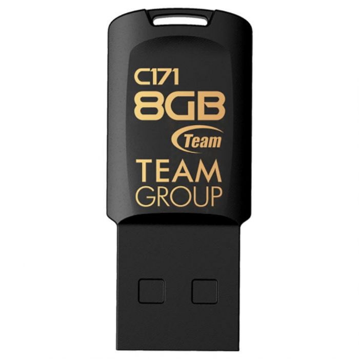 Флеш-накопичувач USB 8GB Team C171 Black (TC1718GB01)
