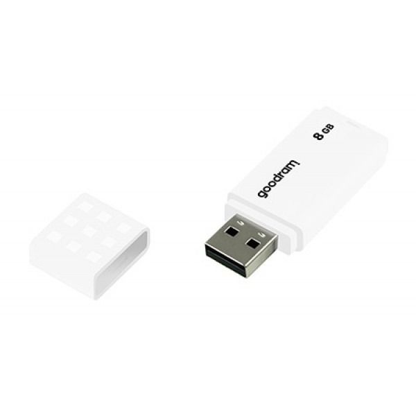 Флеш-накопичувач USB2.0  8GB GOODRAM UME2 White (UME2-0080W0R11)