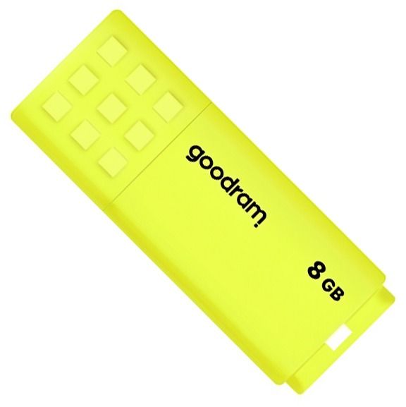 Флеш-накопичувач USB2.0  8GB GOODRAM UME2 Yellow (UME2-0080Y0R11)
