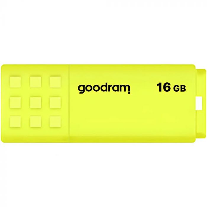 Флеш-накопичувач USB2.0 16GB GOODRAM UME2 Yellow (UME2-0160Y0R11)