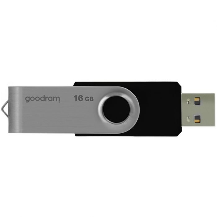 Флеш-накопичувач USB2.0 16GB GOODRAM UTS2 (Twister) Black (UTS2-0160K0R11)