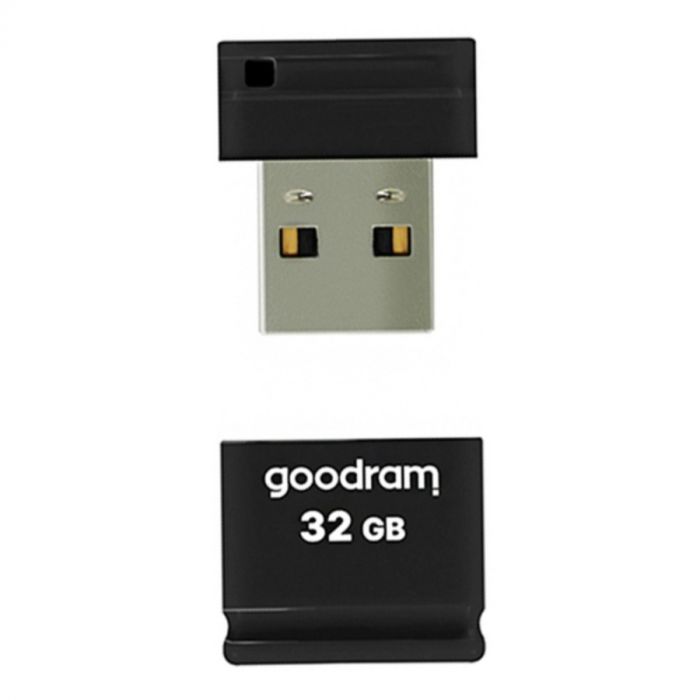 Флеш-накопичувач USB2.0 32GB GOODRAM UPI2 (Piccolo) Black (UPI2-0320K0R11)