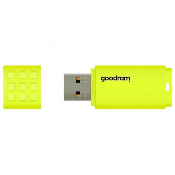 Флеш-накопичувач USB2.0 64GB GOODRAM UME2 Yellow (UME2-0640Y0R11)
