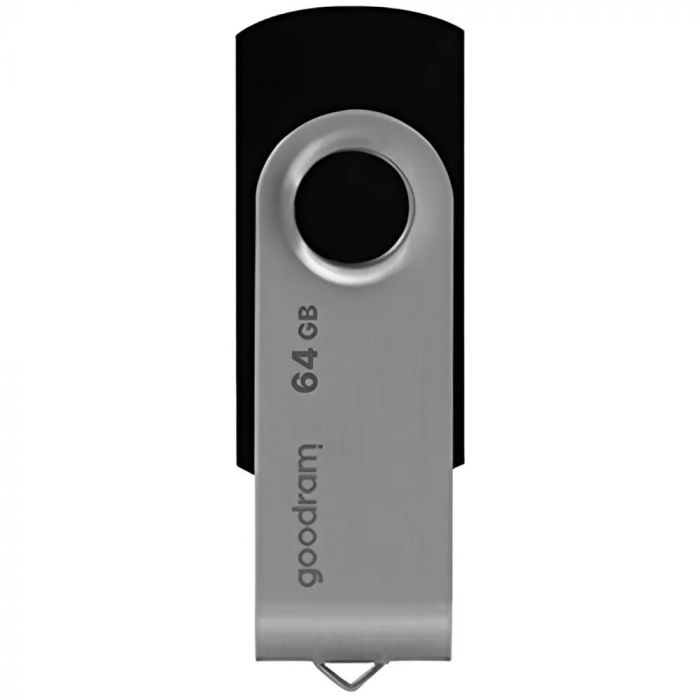 Флеш-накопичувач USB2.0 64GB GOODRAM UTS2 (Twister) Black (UTS2-0640K0R11)