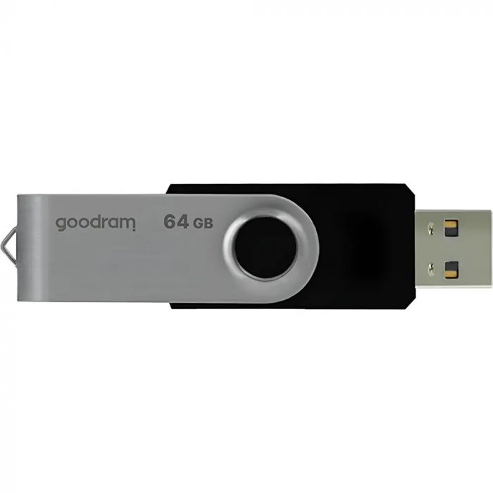 Флеш-накопичувач USB2.0 64GB GOODRAM UTS2 (Twister) Black (UTS2-0640K0R11)