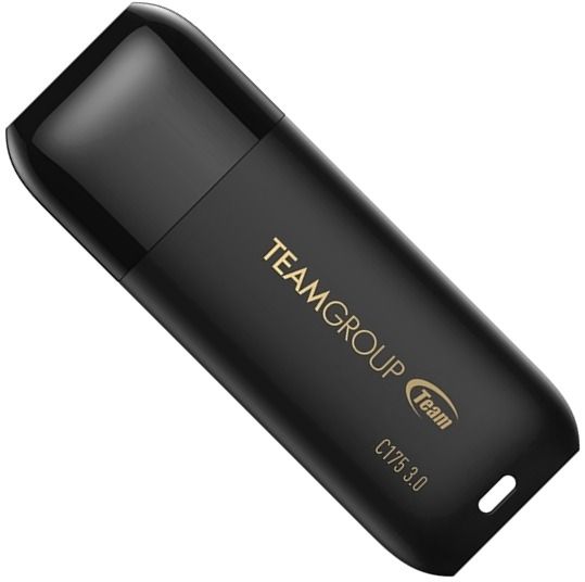 Флеш-накопичувач USB3.1 64GB Team C175 Pearl Black (TC175364GB01)