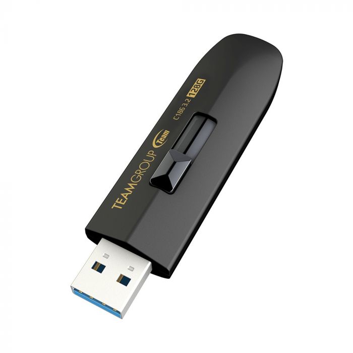 Флеш-накопичувач USB3.2 128GB Team C186 Black (TC1863128GB01)