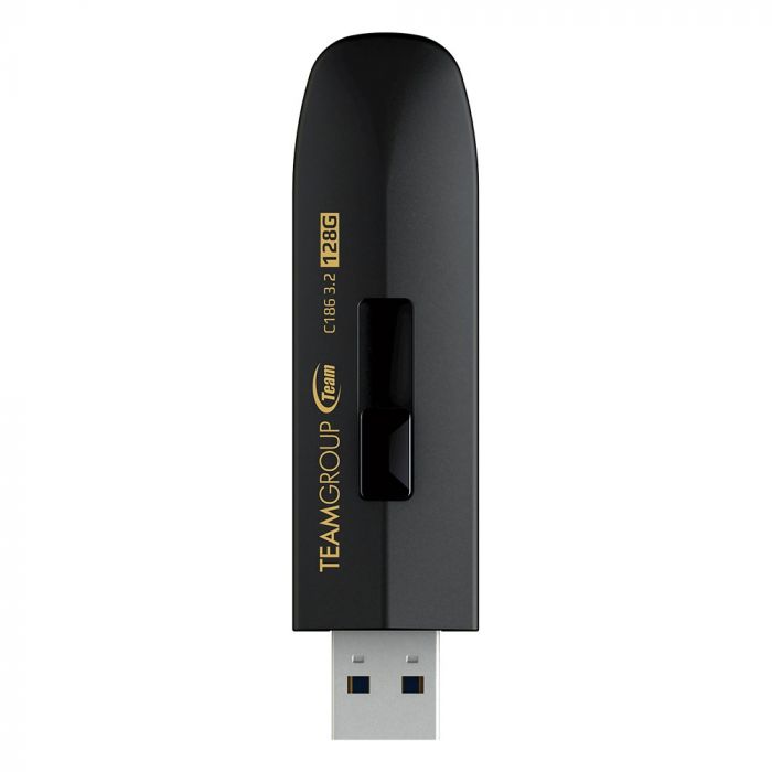 Флеш-накопичувач USB3.2 128GB Team C186 Black (TC1863128GB01)