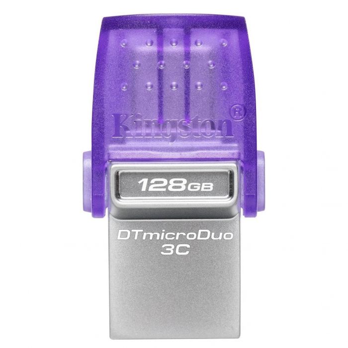 Флеш-накопичувач USB3.2 128GB Type-C Kingston DataTraveler microDuo 3C (DTDUO3CG3/128GB)