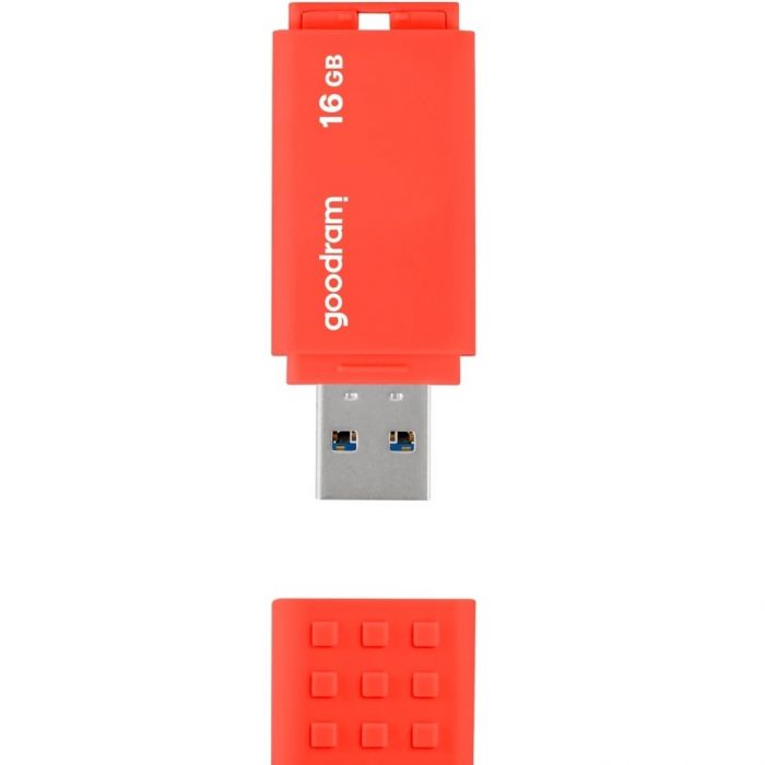 Флеш-накопичувач USB3.2 16GB GOODRAM UME3 Orange (UME3-0160O0R11)