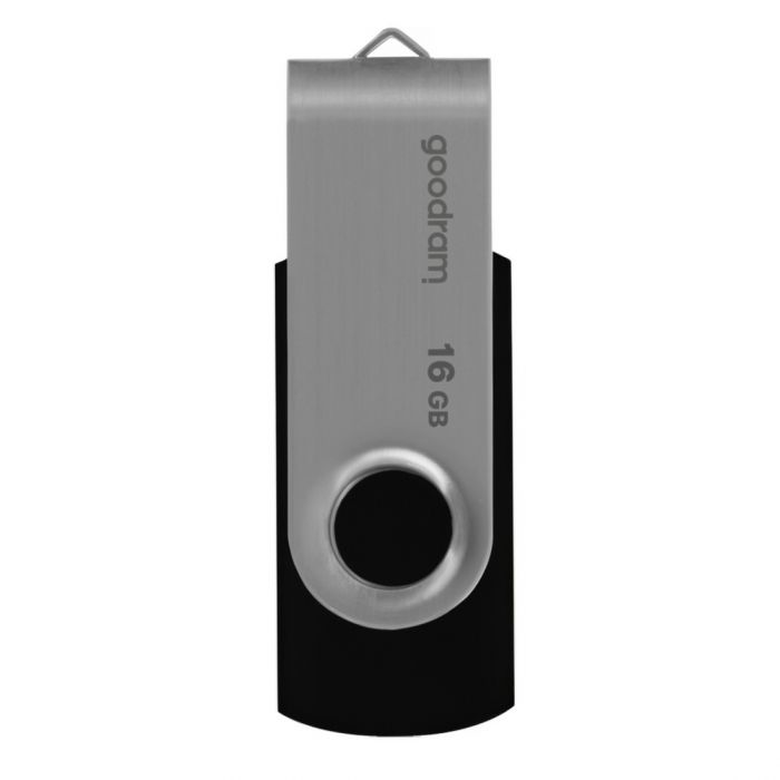 Флеш-накопичувач USB3.2 16GB GOODRAM UTS3 (Twister) Black (UTS3-0160K0R11)