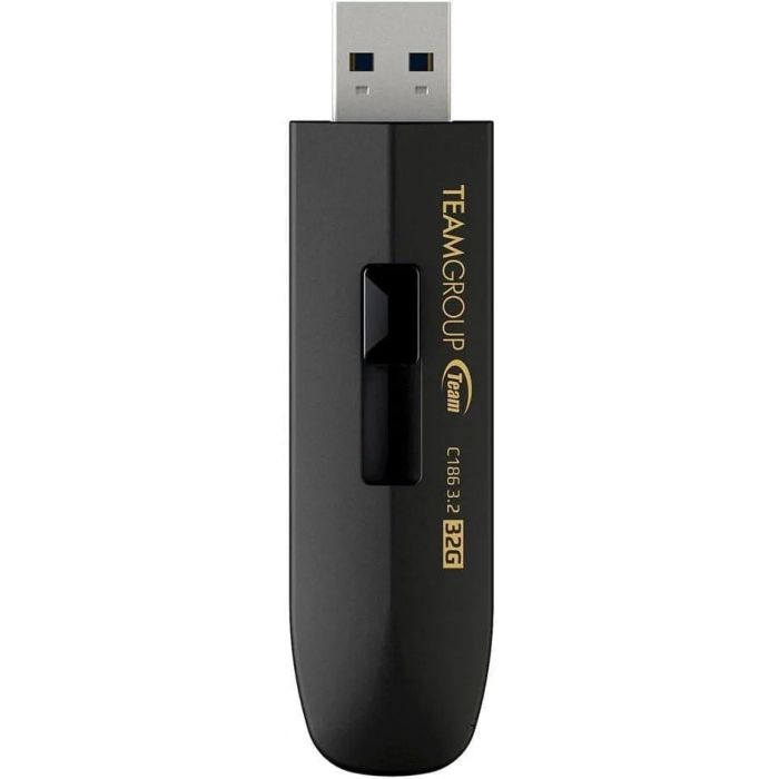 Флеш-накопичувач USB3.2 32GB Team C186 Black (TC186332GB01)