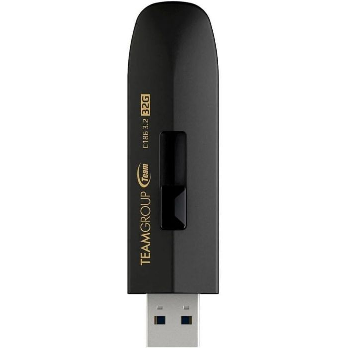 Флеш-накопичувач USB3.2 32GB Team C186 Black (TC186332GB01)