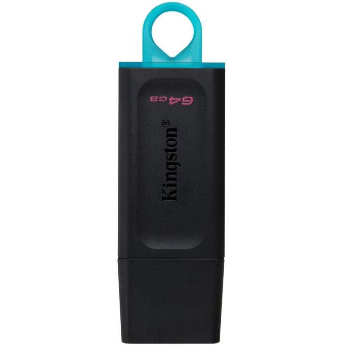 Флеш-накопичувач USB3.2 64GB Kingston DataTraveler Exodia Black/Teal (DTX/64GB)