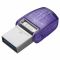Флеш-накопичувач USB3.2 64GB Type-C Kingston DataTraveler microDuo 3C (DTDUO3CG3/64GB)
