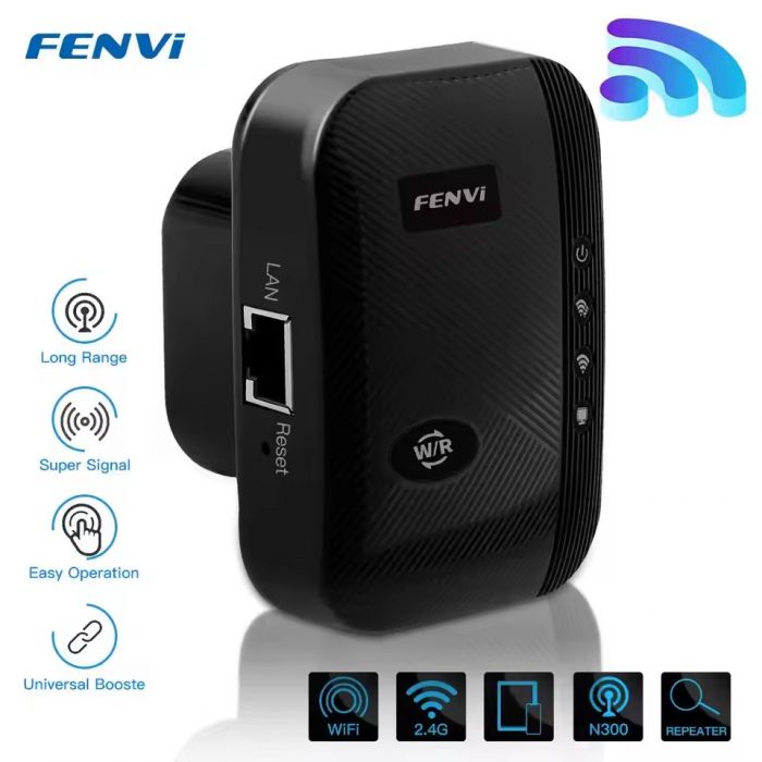 Точка доступу Fenvi FWD-R616U Black Wi-Fi Repeater