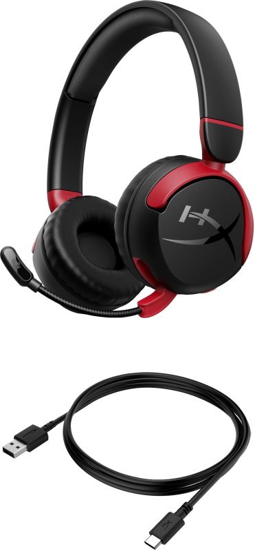 Гарнiтура HyperX Cloud Mini Black/Red (7G8F4AA)