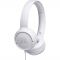 Гарнiтура JBL T500 White (JBLT500WHT)