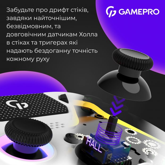 Геймпад GamePro GPS13W White