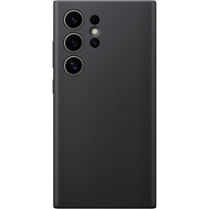 Чохол-накладка Samsung Vegan Leather Case для Samsung Galaxy S24 Ultra SM-S928 Black (GP-FPS928HCABW)