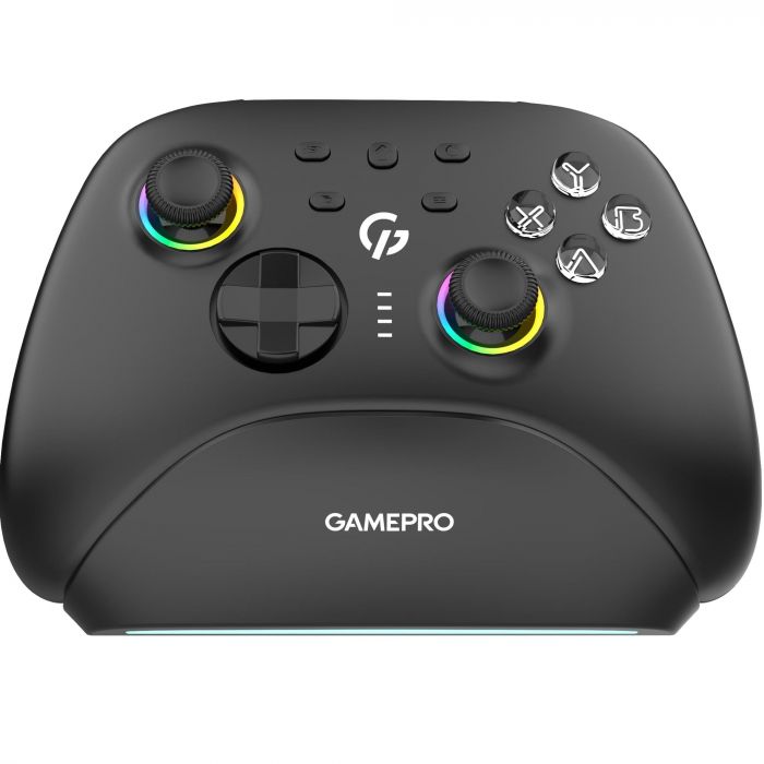 Геймпад GamePro із зарядною станцією GPX13BDOC Black