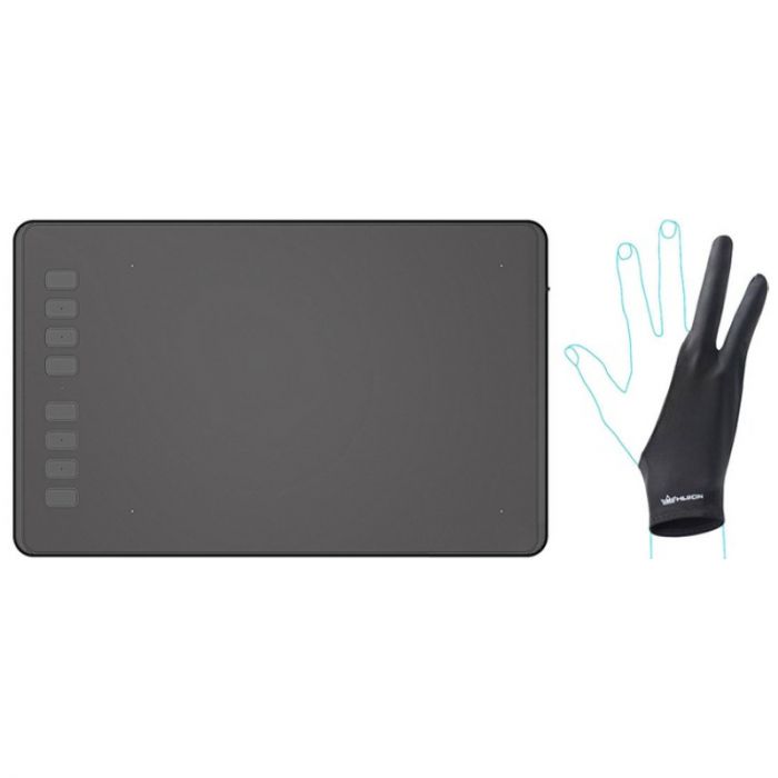 Планшет Huion Inspiroy H950P + рукавичка