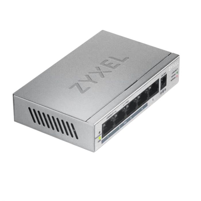 Комутатор ZYXEL GS1005HP (GS1005HP-EU0101F)