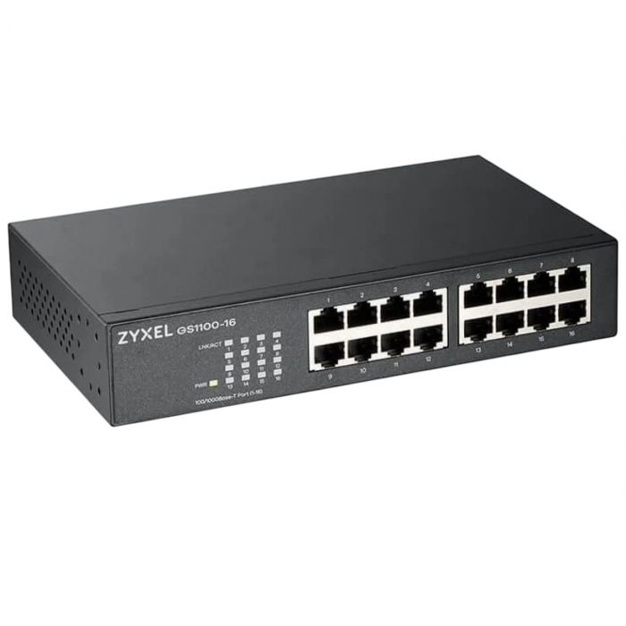 Комутатор ZYXEL GS1100-16 (GS1100-16-EU0103F)