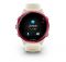 Смарт-годинник Garmin Forerunner 570 42mm Raspberry with Mango/Translucent Bone with Silver Buckle (010-02970-42)