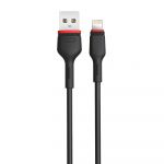 Кабель XO NB-P171 USB - Lightning, (M/M), 2.4A 1 м Black (6920680873647)