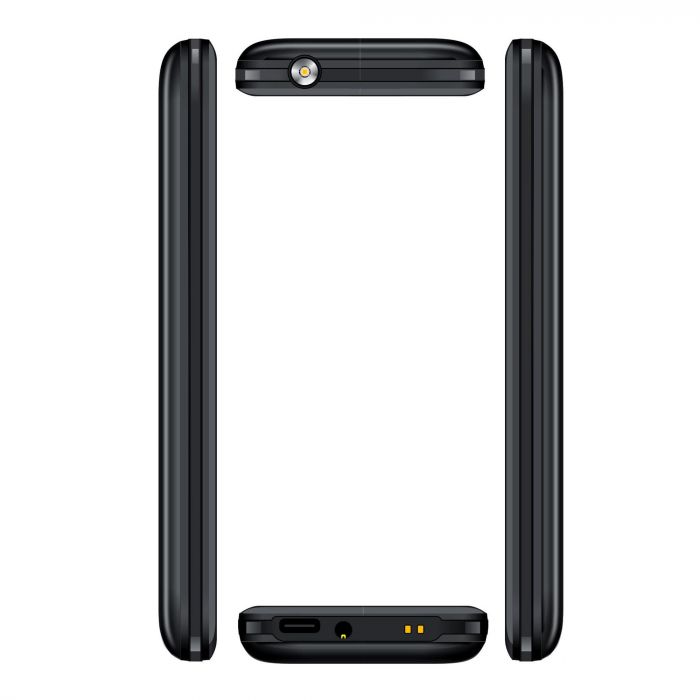 Мобiльний телефон 2E E280 2025 Dual Sim Black (694743656220)