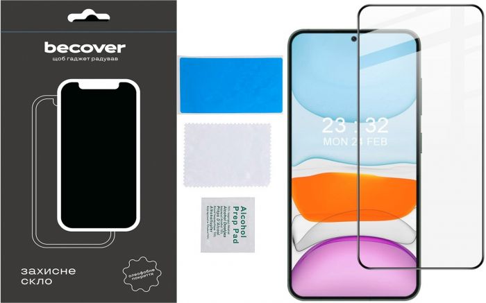 Захисне скло BeCover для Samsung Galaxy S24+ SM-S926 Black (711036)