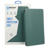 Чохол-книжка BeCover Tri Fold Soft TPU з кріпленням Apple Pencil для Apple iPad Pro 11 2020/2021/2022 Dark Green (711110)