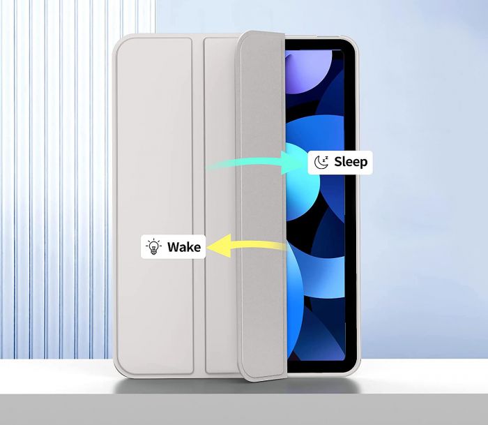Чохол-книжка BeCover Tri Fold Soft TPU з кріпленням Apple Pencil для Apple iPad Pro 11 2020/2021/2022 Gray (711111)