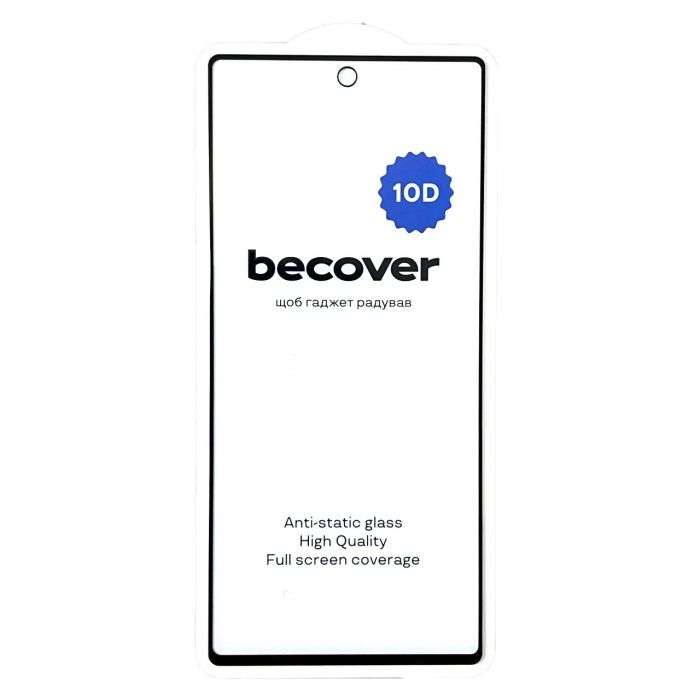 Захисне скло BeCover для Google Pixel 6A 10D Black (711488)