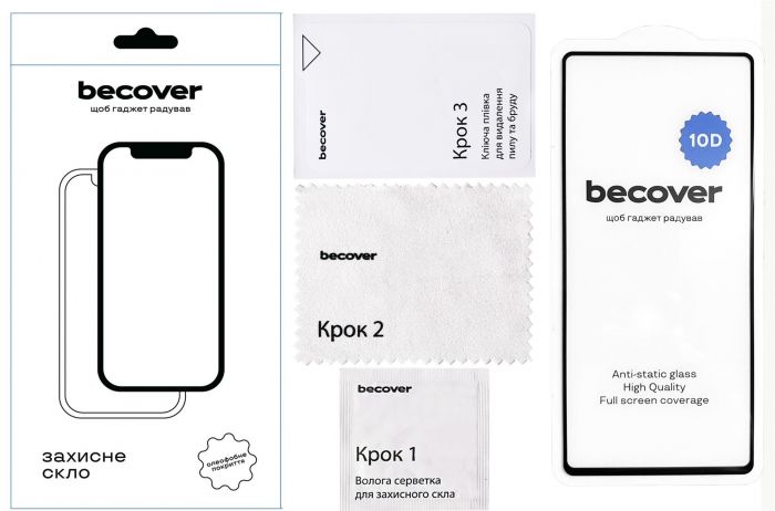 Захисне скло BeCover для Google Pixel 7 10D Black (711489)