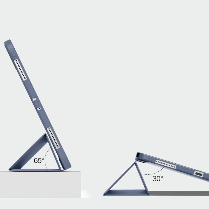 Чохол-книжка BeCover Tri Fold Soft TPU Silicone для Apple iPad Pro 11" M4 2024 Purple (711749)