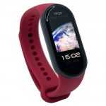 Силіконовий ремінець BeCover для Xiaomi Mi Smart Band 9 Red Wine (711969)