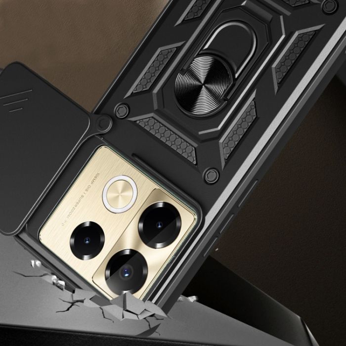 Чохол-накладка BeCover Military для Infinix Note 40 Pro (X6851) Black (712160)