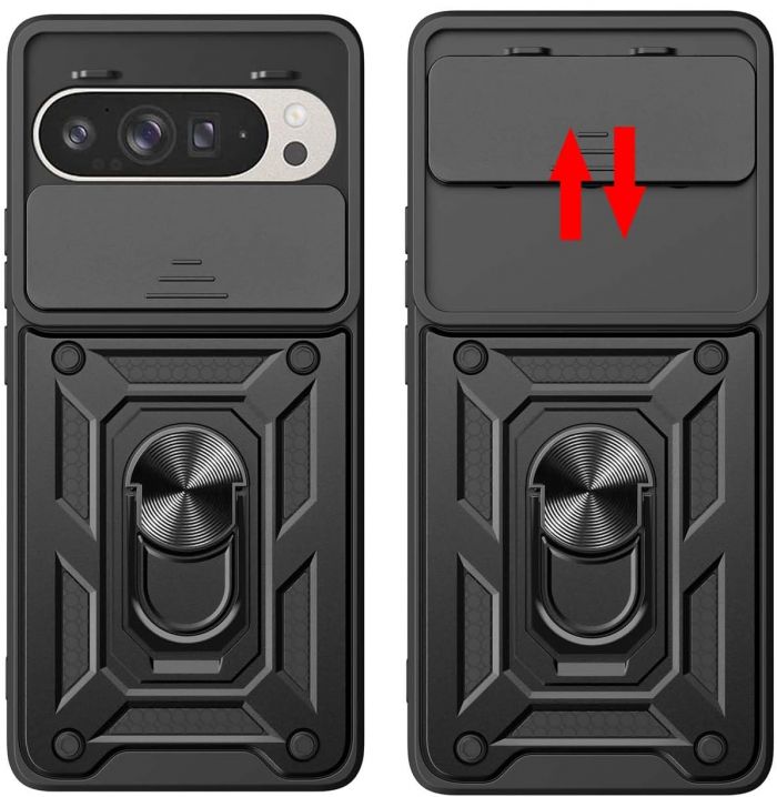 Чохол-накладка BeCover Military для Google Pixel 9 Pro Black (712186)