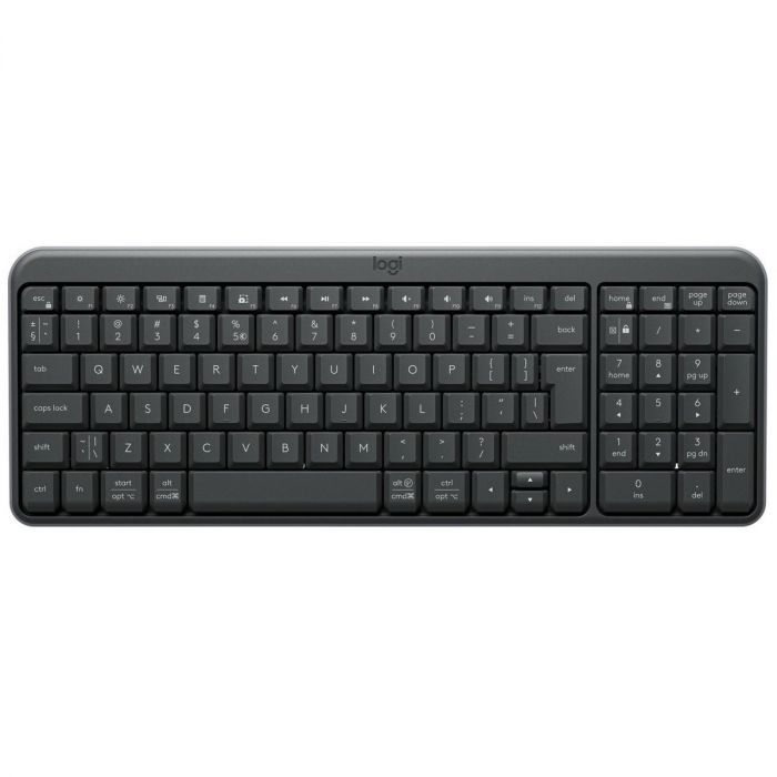 Клавiатура бездротова Logitech K250 Graphite (920-013822)