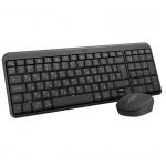 Комплект (клавіатура, миша) бездротовий Logitech MK250 Graphite (920-013823)