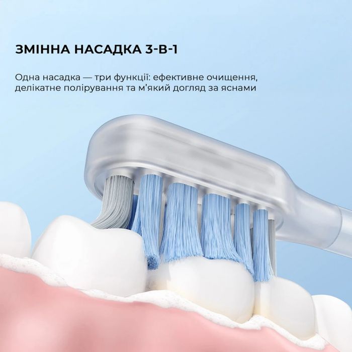 Зубна електрощітка Mova Fresh Pro Silver (ATB15A-SIL)