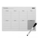 Планер настінний магнітний Buromax на тиждень А3 лінований з чорним маркером (BM.0081-99)