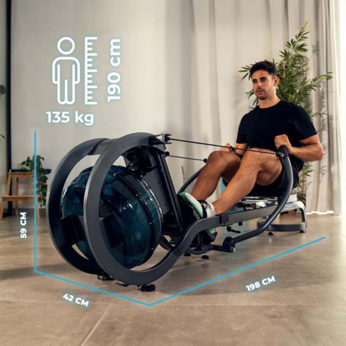 Гребний тренажер Cecotec Drumfit Rower 20000 Neptuno (CCTC-07225)