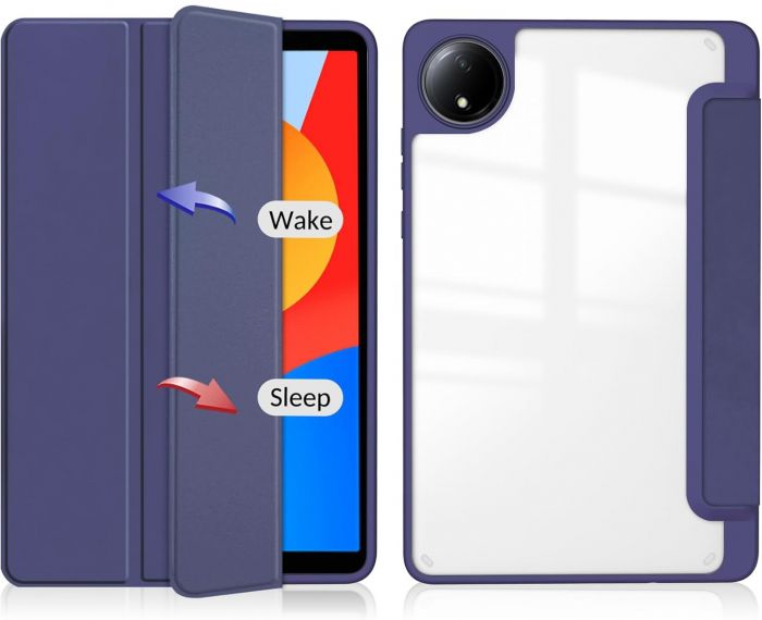 Чохол-книжка BeCover Soft Edge TPU для Xiaomi Redmi Pad SE 8.7 Deep Blue (712565)