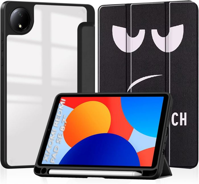 Чохол-книжка BeCover Soft Edge TPU для Xiaomi Redmi Pad SE 8.7 Don`t Touch (712573)