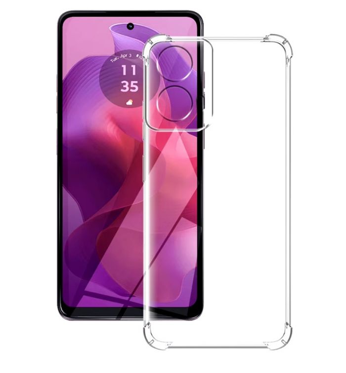 Чохол-накладка BeCover Anti-Shock для Motorola Moto G04/E14 Clear (712309)
